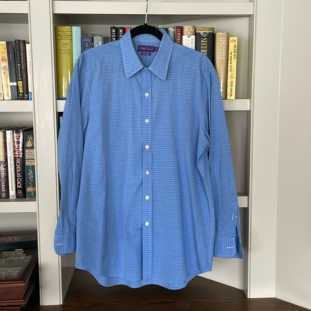 Ralph Lauren blue button down